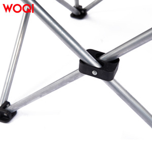 Chaise pliante Woqi pour le camping en plein air, cadre en aluminium, tissu Oxford, design rond, chaise de jardin portable 50X50X80cm - Product Image 3