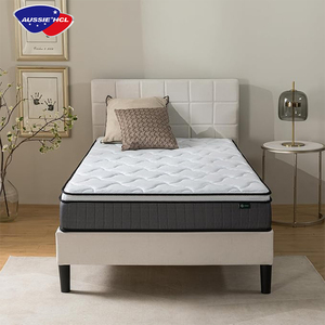 Protector de Colchón de Espuma Viscoelástica de Gel de 12 Pulgadas, <span class=keywords><strong>Cubre</strong></span> Colchón de Látex Natural 100% con Resorte Ensacado - Product Image 1
