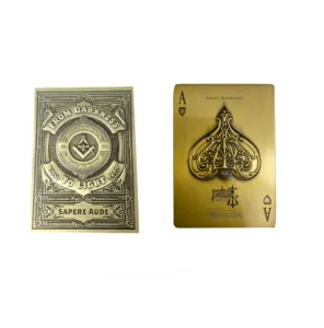 2021 Hot Selling Metal Poker Playing Cards With Different Design Poker Card Photos Printing Playing Cards