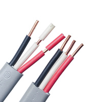 PSE kabel daya 2 3 inti, kabel listrik VVF 1.0mm 1.2mm 1.6mm 2.0mm 2.6mm