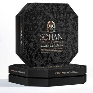 Di lusso su misura esagono <span class=keywords><strong>speciale</strong></span> texture di carta ottagono scatola di cioccolato di figura del regalo del biscotto - Product Image 2