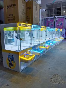 メーカー直販 ミニ デスクトップ クレーンゲーム 筐体 自動販売機 コイン式 玩具 1年保証 英語対応 金属製 - Product Image 5