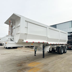 Semi-<span class=keywords><strong>remorque</strong></span> à benne basculante à 3 essieux sur mesure, capacité <span class=keywords><strong>de</strong></span> 60 à 80 tonnes, <span class=keywords><strong>vente</strong></span> directe <span class=keywords><strong>d</strong></span>'usine pour le transport <span class=keywords><strong>de</strong></span> sable, <span class=keywords><strong>de</strong></span> pierre et <span class=keywords><strong>d</strong></span>'acier - Product Image 2