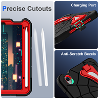 Étui robuste et résistant pour iPad Mini 6 7 8.3 2021 2024 avec béquille, bandoulière, porte-stylo, design de dessin animé pour enfants OEMODM