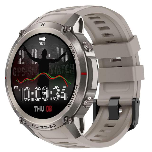 2026 DM59 GPS Smart Watch 1.43 Inch AMOLED Offline Map 5ATM Waterproof Metal Dual Color Body Relojes Inteligentes Smartwatch Men