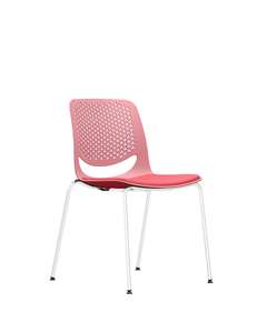 Silla de Oficina Moderna de Alta Calidad con Malla Transpirable, Diseño sin Ruedas, Altura Ajustable para Salas de Espera, Aprendizaje y Capacitación, Deseada por su - Product Image 2