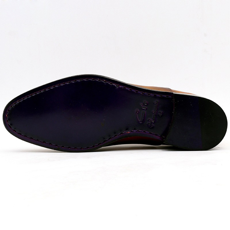 Goodyear Welt 2022 Fashion Genuine Cow Leather Men Shoes High-end Wear-resisting Custom Elegant Men's Dress Shoes For Party