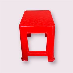 Modern PE <b>Plastic</b> Outdoor Restaurant Stool for Adults Children Thickened Square Design for Household Use 7x27x45cm - Product Image 6