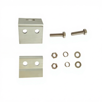 Supports de montage verticaux en alliage d'aluminium anodisé pour systèmes solaires photovoltaïques sur toiture