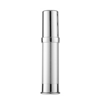 15ml 30ml bouteille sous vide à brouillard fin enduit UV bec d'oiseau pompe sans air sérum toner rechargeable