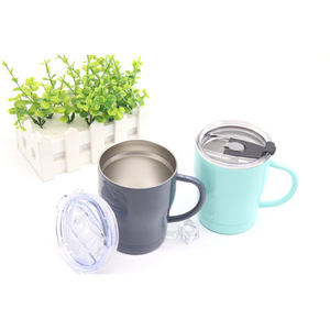 Hot bán 10 oz đôi tường thép không gỉ drinkware 304 cốc cà phê với Báo Chí nắp cho quà tặng doanh nghiệp - Product Image 4
