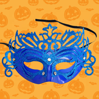 Masque de fête de mascarade vénitienne pour adultes et enfants Patch pour les yeux Accessoires de performance pour les décorations d'anniversaire et d'Halloween