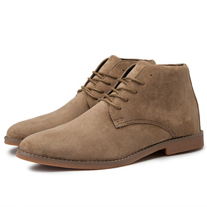 Bottes décontractées antidérapantes pour hommes, grandes tailles, respirantes, à lacets, basses, vente en gros d'usine - Product Image 2