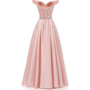 Evening Gown Women's Long Sleeveless Sweetheart Neckline Burgundy Wedding Party Dress Natural Waist Polyester Fabric - Product Image 3