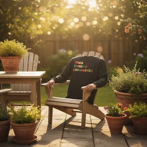 Camiseta de Manga Larga con Manteca de Karité y Aceite de Coco, Ropa Vintage - Product Image 3