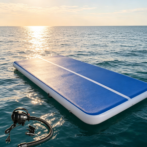 Tapis gonflable rapide et portable, plateforme gonflable pliable pour le <span class=keywords><strong>camping</strong></span> en plein air et les activités de team building - Product Image 1