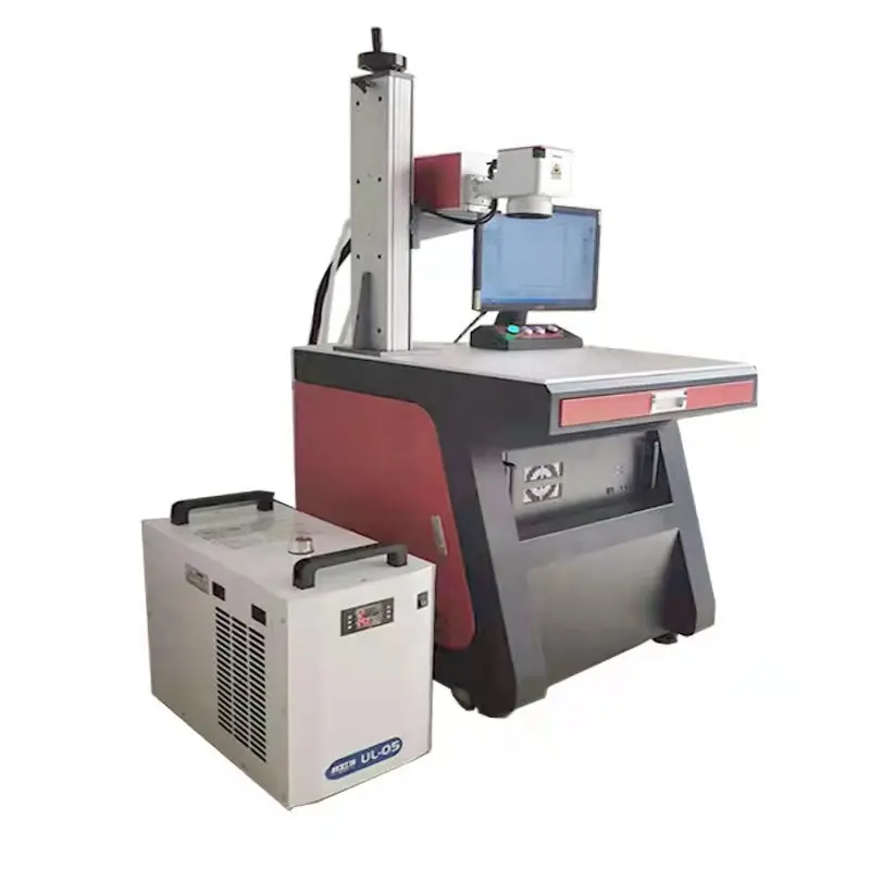 लेजर मार्किंग मशीन 20w 30w 50w फाइबर Co2 यूवी ऑनलाइन हाई स्पीड फ्लाइंग लेजर उत्कीर्णन प्रिंटिंग मशीन