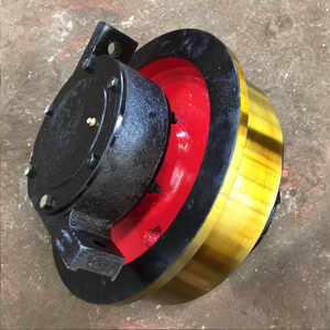 Eavy-ruedas de grúa monorraíl de acero, pieza de carga fundida para carro - Product Image 1