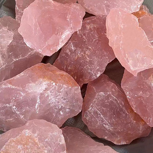 <strong>Wholesale</strong> Pink Natural Rough Rose Quartz <strong>Crystal</strong> Stone Feng Shui Style <strong>Raw</strong> <strong>Crystal</strong> for Crafts - Product Image 6