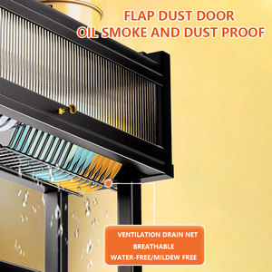 Có thể điều chỉnh 3-Tier lớn Over-the-sink món ăn giá nhà bếp tổ chức cho món ăn khô gia vị lưu trữ cống kệ để sử dụng nhà - Product Image 4