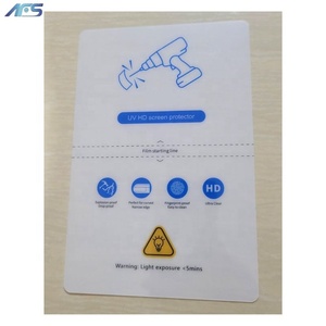 <span class=keywords><strong>Protector</strong></span> de Pantalla Ultrafino HD Híbrido de Plástico Suave AFS de 180*120 mm, Fácil de Instalar, Película de Lámina con Pegamento UV Completo para Corte de Relojes Móviles - Product Image 2