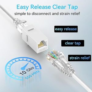 Mỏng linh hoạt cat6A Ethernet vá dây 10g 550MHz 28AWG đồng nguyên chất cat6A UTP Mạng Tủ vá dây cho mạng tủ - Product Image 6