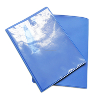 Dossier manuel extensible en PVC personnalisé Fournitures de bureau Papeterie Porte-documents en plastique Couverture de certificat en vinyle Porte-cartes