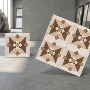 Carreaux de sol en céramique 5 mm 300x300 mm, carreaux numériques émaillés mats pour hall, salle de bain, cuisine, revêtement de sol abordable - Product Image 5