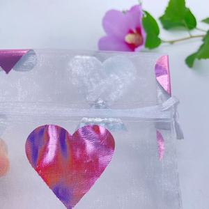 Fournisseur d'usine en gros – Petit sac cadeau en organza transparent avec cordon de serrage pour mariage et fête - Product Image 3