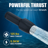 Moteur électrique sans balais puissant pour Efoil, propulseur pour planche de surf et hydrofoil, moteur de planche de surf étanche 40-55KM/H