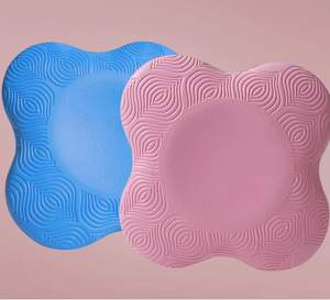 Tapis à <span class=keywords><strong>genoux</strong></span> de Yoga écologique épaissi absorbant les chocs couverture de genou Portable main tapis de coude EVA matériel Yoga Sports - Product Image 1