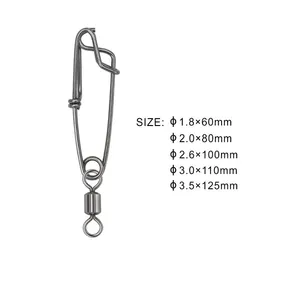 Stainless Steel Tuna Fishing Snap Swivel Custom Steel Longline Fishing Clips