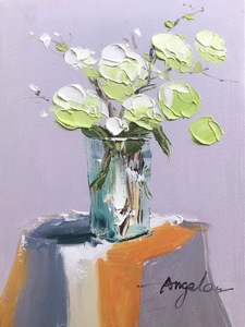 Peinture à l'huile sur toile faite à la main, <span class=keywords><strong>fleur</strong></span> <span class=keywords><strong>de</strong></span> <span class=keywords><strong>lotus</strong></span>, <span class=keywords><strong>décoration</strong></span> <span class=keywords><strong>murale</strong></span> - Product Image 2