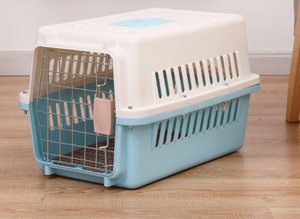 Caisse de transport portable pour animaux de compagnie approuvée par la compagnie aérienne Caisse de voyage pour chiots et chats avec porte en fil métallique pour chiens - Product Image 2