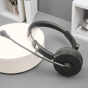 Auriculares inalámbricos de doble micrófono ENC con reducción de ruido para centros de llamadas de oficina - Product Image 2
