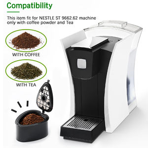 Nouvelle machine à café et à thé réutilisable 2-en-1 pour Nestlé Special TST9662 62RD filtre rechargeable en matière plastique - Product Image 4