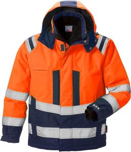 Hi VIS tùy chỉnh xây dựng bảo hộ lao động phản quang an toàn làm việc Áo khoác mùa đông không thấm nước Công Nhân an ninh quần áo áo cơ khí người đàn ông - Product Image 2