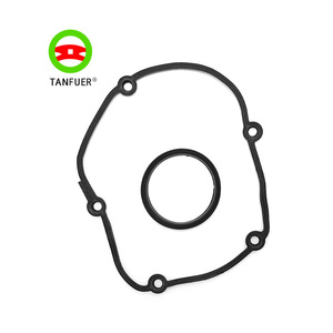 Usine noir couleur 06h103483D <span class=keywords><strong>Kit</strong></span> <span class=keywords><strong>de</strong></span> joint <span class=keywords><strong>de</strong></span> couvercle <span class=keywords><strong>de</strong></span> chaîne <span class=keywords><strong>de</strong></span> distribution supérieure pour Audi A3 A4 S4 A5 Q3 Q5 pour Audi pour Jetta Passat - Product Image 1