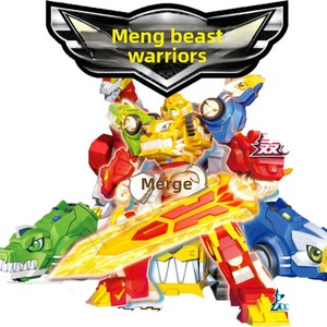 Ruihua Xing Juguete Modelo de <span class=keywords><strong>Robot</strong></span> de la Policía, Mecha Transformable, Set Tigre Relámpago/Viento/Águila, Captura de Velocidad Variable para - Product Image 1