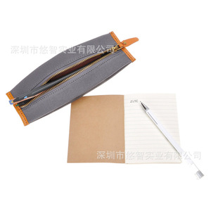 Customized <b>canvas</b> pencil cases, cloth stationery <b>boxes</b>, school supplies, creative promotional pencil case storage bags. - Product Image 5