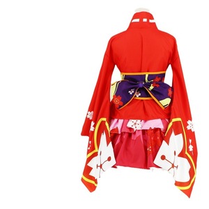 Sakura Fairy Kimono Cosplay Costume Polyester Anime Stage Outfit Summer 2021 - Product Image 4