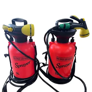 Pompa Portable Manual Tekanan Semprotan Taman 5 Liter Semprotan Air