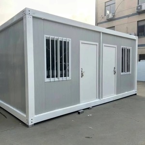 Conteneur en acier plat de 40 pieds et 20 pieds, idéal pour bureau moderne, entrepôt, <span class=keywords><strong>centre</strong></span> <span class=keywords><strong>commercial</strong></span>, stand extérieur, hôtels et magasins - Product Image 3