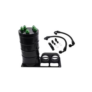 Tanque de compensación de combustible universal para <span class=keywords><strong>coche</strong></span> de carreras de 1.5L para bomba externa doble, celda de captura de almacenamiento de aceite de metanol e hidrógeno - Product Image 1