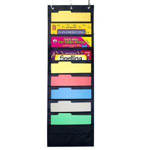 Wholesale Black Daily Schedule <b>Pocket</b> Chart for Office & Classroom Use - Product Image 5