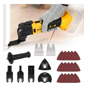 <span class=keywords><strong>Outil</strong></span> <span class=keywords><strong>oscillant</strong></span> <span class=keywords><strong>multifonction</strong></span> professionnel robuste avec moteur sans balais, sans fil, pour couper, poncer et racler - Product Image 1