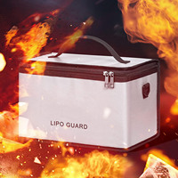 Sac de sécurité ignifuge Lipo Lipo avec logo personnalisé-Pochette de rangement de grande capacité pour le chargement