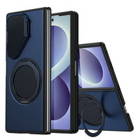 Funda Magnética Plegable para Teléfono con Rotación de 360° °   Funda Protectora Giratoria con Anillo para Cámara, Protección Total a Prueba de Golpes para Samsung Galaxy Z Fold 8 Ultra
