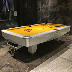 Table de billard moderne et personnalisable de 9 pieds avec poches en cuir et plateau en ardoise - Brunswick Billiard à vendre 5G Modern Streamlined Luxury D - Product Image 3