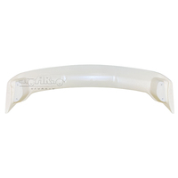 Aileron arrière de coffre en plastique ABS aspect fibre de carbone style usine Haosheng pour Mitsubishi Lancer EX 2008-2015